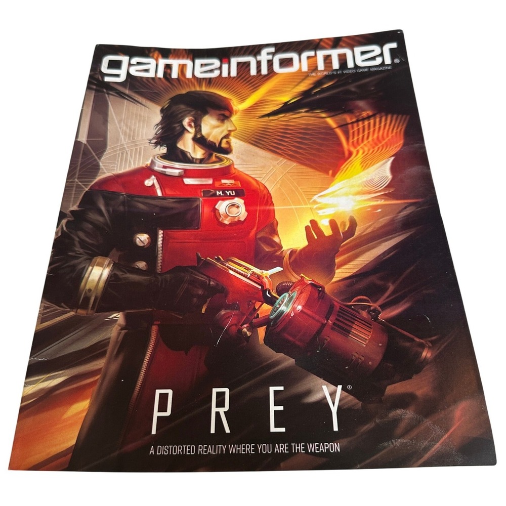 Game Informer Magazine Issue 285 Jan 2017 Prey Cover Morgan Yu Arkane Studios